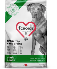 1st Choice karma sucha Vet Diet Grain Free dla psów ras średnich i dużych-przeciwdziałająca alergiom pokarmowym