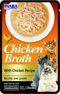 Inaba CHICKEN BROTH Rosół z mięsem z kurczaka dla kota 50 gr