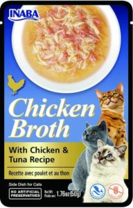 Inaba CHICKEN BROTH Rosół z mięsem z kurczaka i tuńczykiem dla kota 50 gr