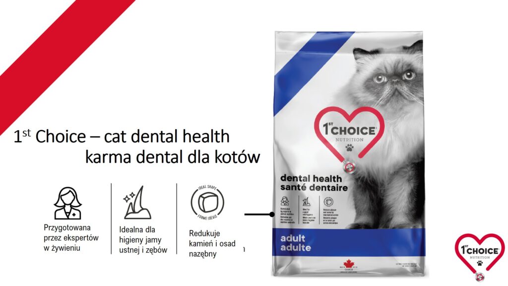 karma dla kotów dental care